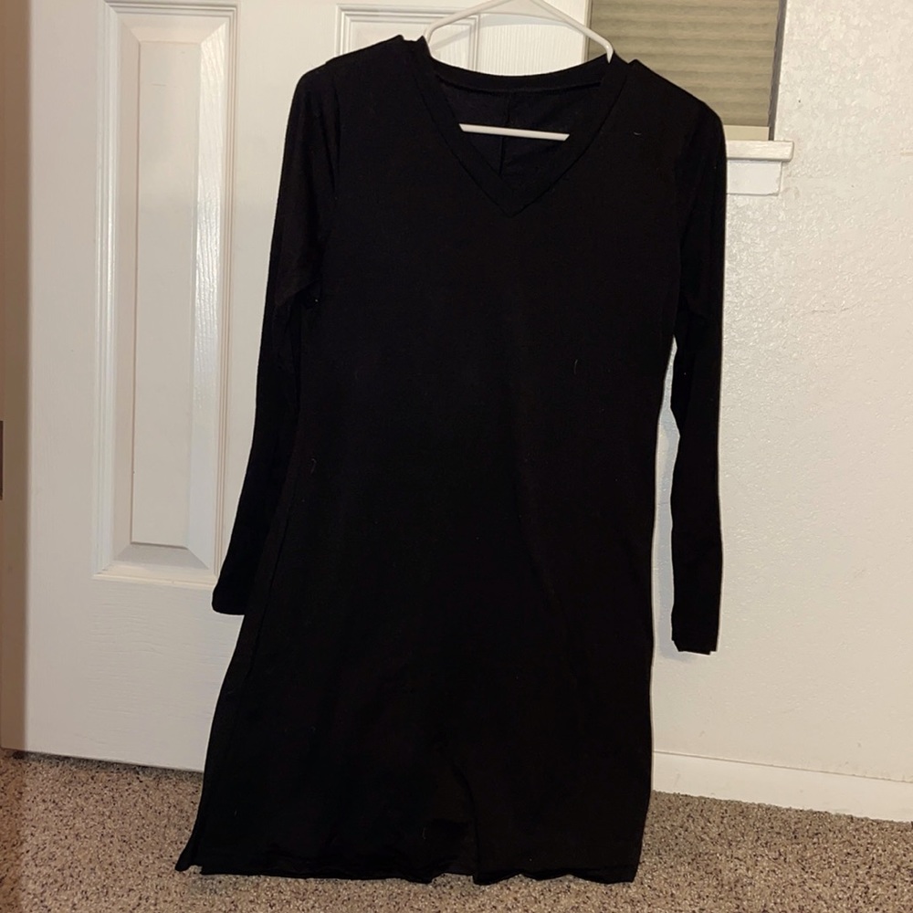 Black T-Shirt Dress